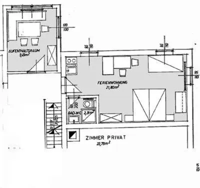 Grundriss der Unterkunft Kanzlerhof