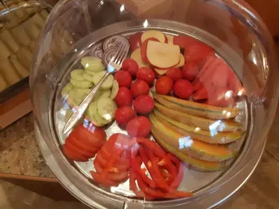Essen im Hotel oder in der Nähe