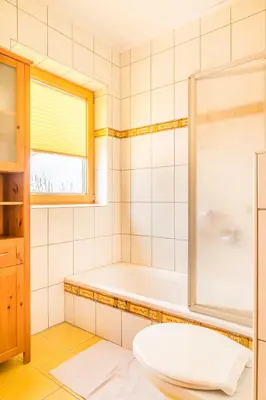 Ein Badezimmer in der Unterkunft Pichlgut