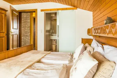 Ein Bett oder Betten in einem Zimmer der Unterkunft Pichlgut