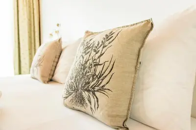 Ein Bett oder Betten in einem Zimmer der Unterkunft Pichlgut