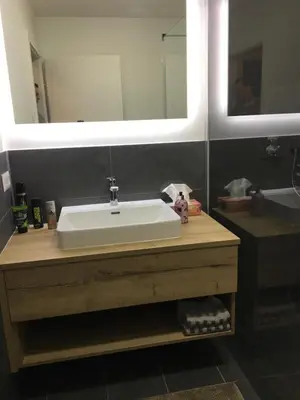Ein Badezimmer in der Unterkunft Haus Schladming