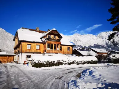 Der grimmige Berg im Winter