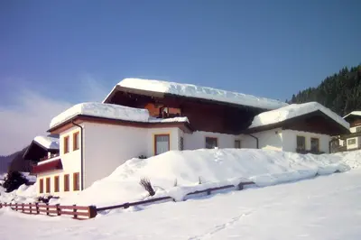 Ferienhaus Steger Maria im Winter