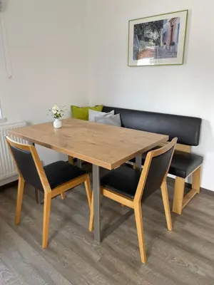Ein Sitzbereich in der Unterkunft Appartement Pürstinger