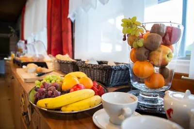 Essen im Hotel oder in der Nähe