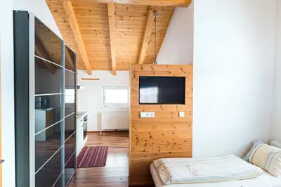 Ein Bett oder Betten in einem Zimmer der Unterkunft Haus Steger
