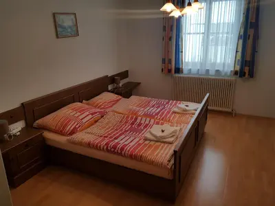 Ein Bett oder Betten in einem Zimmer der Unterkunft Haus Schattau