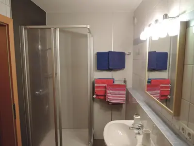 Ein Badezimmer in der Unterkunft Haus Pfeiffenberger