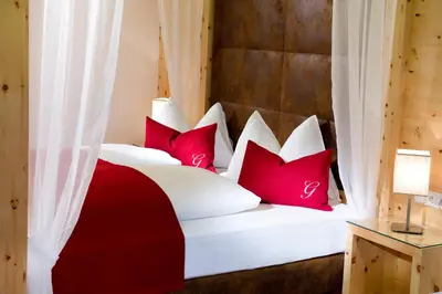 Ein Bett oder Betten in einem Zimmer der Unterkunft Hotel Gambswirt