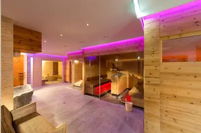 Ein Sitzbereich in der Unterkunft Hotel Gambswirt