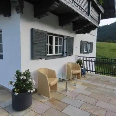 Ein Balkon oder eine Terrasse in der Unterkunft Appartement Bergblick II - MODERN LIVING