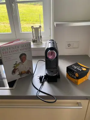 Kaffee-/Teezubehör in der Unterkunft Appartement Bergblick II - MODERN LIVING