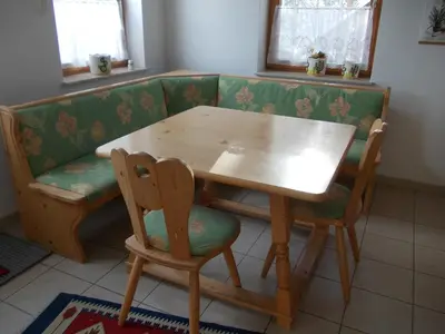 Ein Sitzbereich in der Unterkunft Schangri-la
