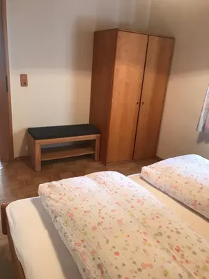 Ein Bett oder Betten in einem Zimmer der Unterkunft Schangri-la