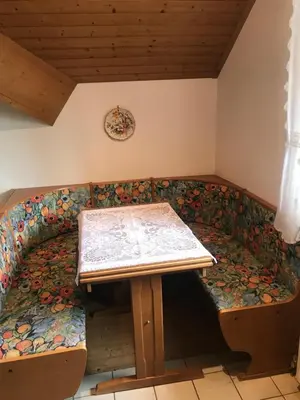 Ein Sitzbereich in der Unterkunft Schangri-la