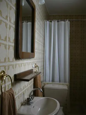 Ein Badezimmer in der Unterkunft Oberharreithhof