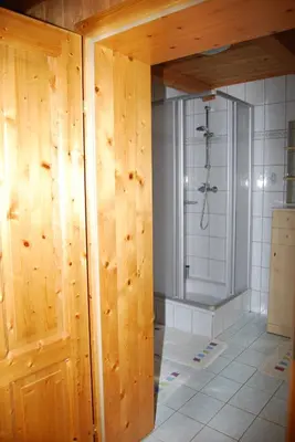Ein Badezimmer in der Unterkunft Bauernhof Hatzlhof