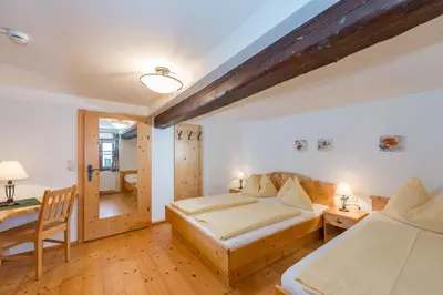 Ein Bett oder Betten in einem Zimmer der Unterkunft Kolping-Ferienhaus