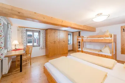 Ein Bett oder Betten in einem Zimmer der Unterkunft Kolping-Ferienhaus