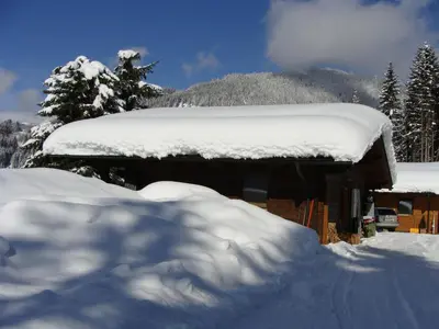 Chalets Ebner im Winter