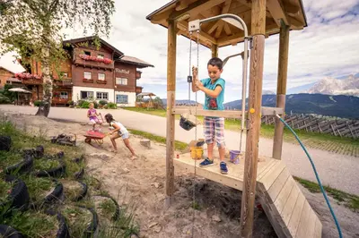 Naturlandschaft in der Nähe der Pension