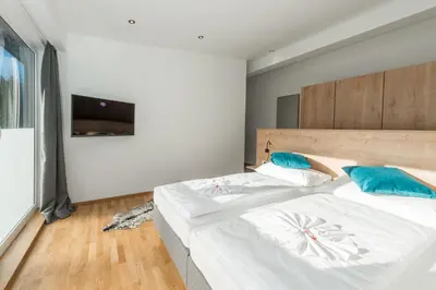 TV/Unterhaltungsangebot in der Unterkunft Deluxe Apartment Berglust