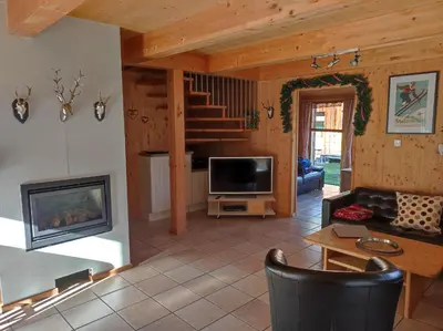 TV/Unterhaltungsangebot in der Unterkunft Wohlfühl Chalet Alpenglöckchen