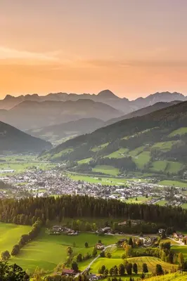 Naturlandschaft in der Nähe der Ferienwohnung