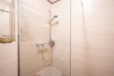 Ein Badezimmer in der Unterkunft Fumerhof