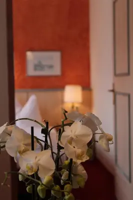 Ein Bett oder Betten in einem Zimmer der Unterkunft Hotel-Pension Das Platzl