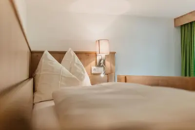 Ein Bett oder Betten in einem Zimmer der Unterkunft DAS 