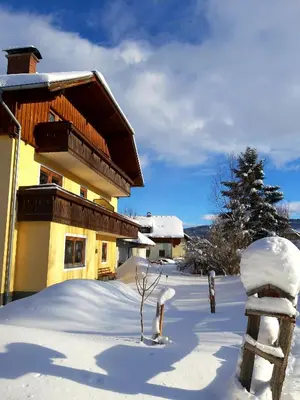 Haus Untermühle im Winter