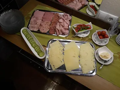 Essen in der Pension oder in der Nähe