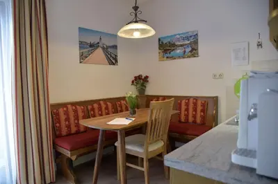 Küche/Küchenzeile in der Unterkunft Appartementhaus Theresia