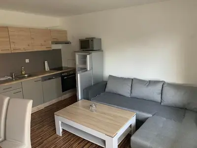 Küche/Küchenzeile in der Unterkunft Nexis Apartment 10