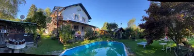 Der Swimmingpool an oder in der Nähe von Ferienhaus-Römerthurm