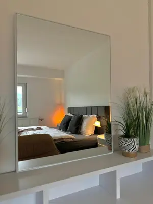Ein Bett oder Betten in einem Zimmer der Unterkunft Ferienwohnung Conny