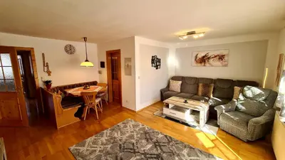 Ein Sitzbereich in der Unterkunft A&Z Apartment Siegl