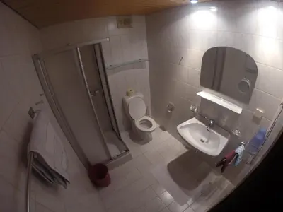 Ein Badezimmer in der Unterkunft Gästehaus Wieser