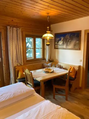 Ein Bett oder Betten in einem Zimmer der Unterkunft Haus am Mühlenweg
