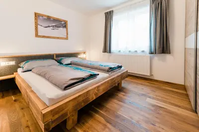 Ein Bett oder Betten in einem Zimmer der Unterkunft Appartment Sorgenfrei