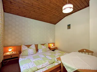 Ein Bett oder Betten in einem Zimmer der Unterkunft Apartment in Sankt Johann im Pongau near Ski Area