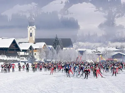 Apartment in Zauchensee near Ski Bus im Winter