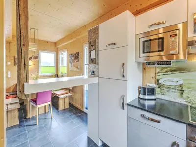 Küche/Küchenzeile in der Unterkunft Chalet in Hohentauern am Skilift