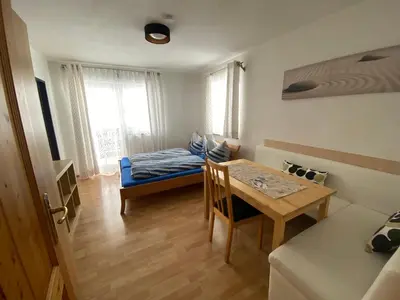 Ein Bett oder Betten in einem Zimmer der Unterkunft Haus Reiter