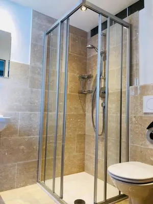 Ein Badezimmer in der Unterkunft Family Apartment Alpine Living 2-4 Persons