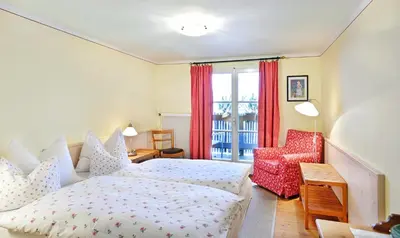 Ein Bett oder Betten in einem Zimmer der Unterkunft Landhaus Mooslechner