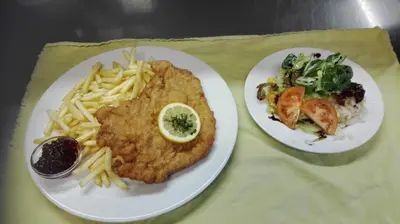 Essen im Gasthaus oder in der Nähe