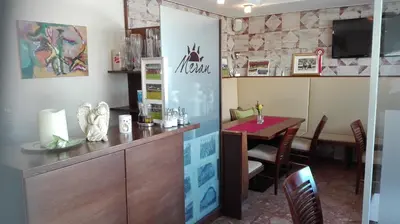 Küche/Küchenzeile in der Unterkunft Pension Restaurant Meran